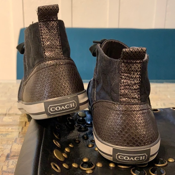 LUSCIOUS COACH Leather snake and Classic fabric. - Picture 2 of 7